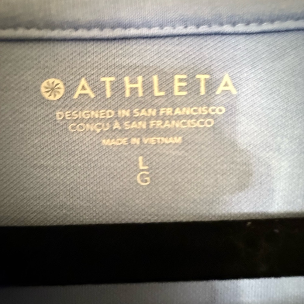 Athleta Blue Oversized Sweatshirt - Picture 8 of 8